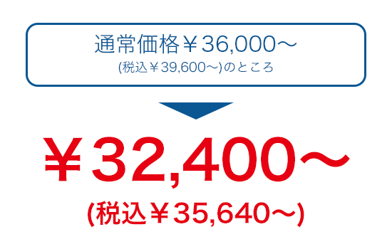 ￥36,000～